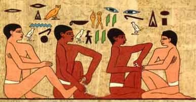 riflessologia plantare nell'antichità